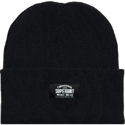 Afbeelding van Superdry Classic Muts, Dames, Maat: One Size, New jet black