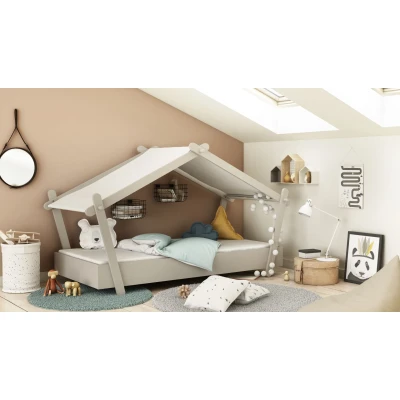 Afbeelding van Demeyere Kinderbed Huis Lodge 90x200 Light Grey