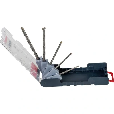 Afbeelding van kwb 109145 Gereedschapsstaal Steen spiraalboorset 8 delig 3 mm, 10 4 9 5 6 7 mm Cilinderschacht 1 set(s)