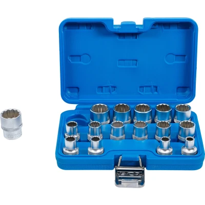 Afbeelding van BGS Dopsleutelset Twaalfkant 12,5 Mm (1/2) 8 24 16 dlg