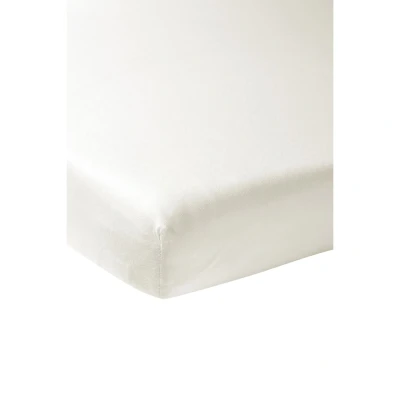 Afbeelding van Meyco Hoeslaken Wieg Jersey Offwhite