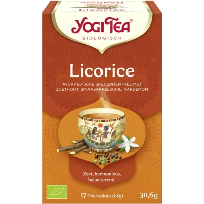 Afbeelding van Yogi Tea Licorice 17ST