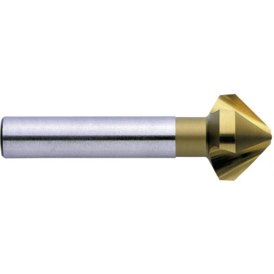 Afbeelding van EXACT 05555 Kegelverzinkboor 12.4 mm HSS TiN Cilinderschacht 1 stuk(s)