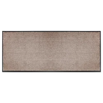 Afbeelding van Schöner Wohnen Kollektion Miami Duurzame en getufte deurmat, 67 x 150 cm, taupe, wasbaar