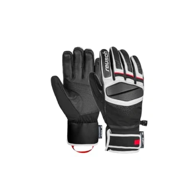 Afbeelding van Reusch Heren Mastery handschoenen, 7745 zwart/wit/vuurrood, 10