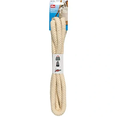 Afbeelding van Prym Tas met trekkoord, katoen, natuurlijk wit, 11 mm diameter, 2,5 m