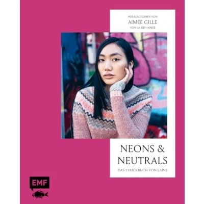 Afbeelding van Neons and Neutrals Das Strickbuch von Laine