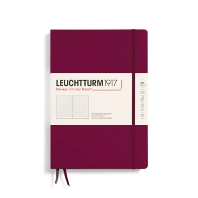 Afbeelding van Leuchtturm 1917 Hardcover B5 18 x 25.5 cm Notitieboek Port Red Dot