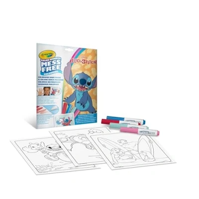 Afbeelding van Crayola Color Wonder, Kit de Coloriage avec 18 Pages à colorier et 4 Feutres Anti tache, sur le thème Lilo &amp; Stitch, Activité Créative pour Enfants, 3,4,5 Ans, 75 2665