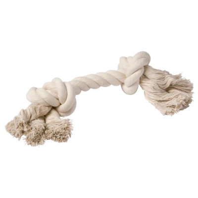 Afbeelding van Adori Flostouw Wit Hondenspeelgoed 32 cm