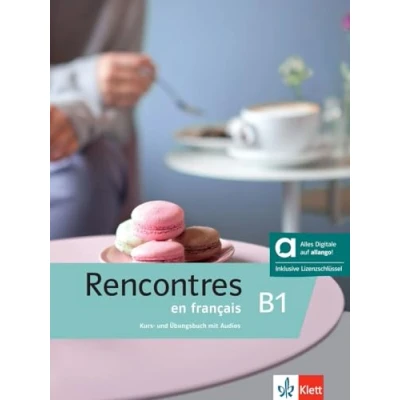 Afbeelding van Rencontres en français B1 Hybride Ausgabe allango