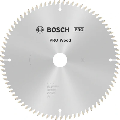 Image de BOSCH 2608640645 Lame de scie circulaire Optiline 250 x 30 3.2 mm, 80T
