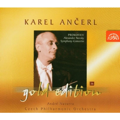 Afbeelding van Czech Philharmonic Orchestra, Karel Ančerl Gold Edition 36. Prokofiev: Alexander Nevsky, Symphony Concerto (CD)