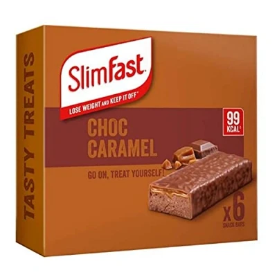 Afbeelding van SlimFast karamel chocoladeschepen 156 g