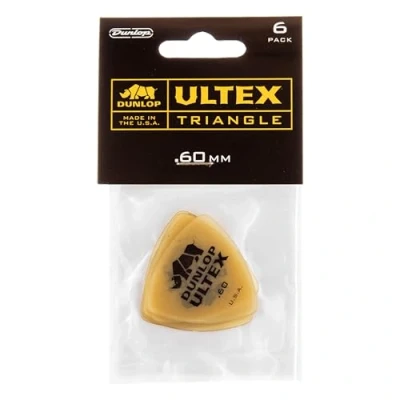 Afbeelding van Dunlop Ultex Triangle Players pakket426 0,60 mm, 6er set Plectrum