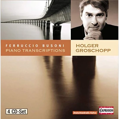Afbeelding van Holger Groschopp Busoni: Piano Transcriptions (CD)
