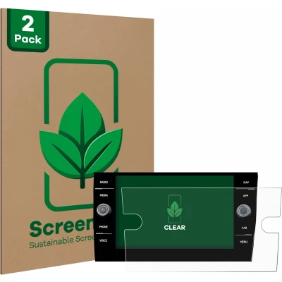Afbeelding van ScreenLeaf Screenprotector voor Volkswagen Taigo Discover Media 8 2023 Duurzame schermbescherming Folie Beschermfolie transparant (2 Stuks)
