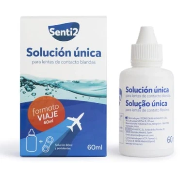 Afbeelding van Cleaning liquid Senti2 Única 60 ml Hyaluronic Acid Aqueous solution