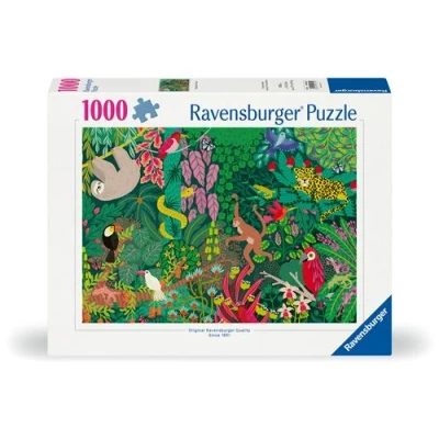 Image de Puzzle 1000 pièces Ravensburger Forêt tropicale magique