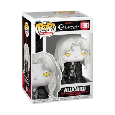 Afbeelding van Funko Pop! Animatie: Castlevania Nocturn Alucard Vinyl verzamelfiguur Cadeau idee Officieel product Speelgoed voor kinderen en volwassenen TV fans Figuur verzamelaars