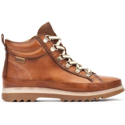 Afbeelding van Pikolinos DE VIGO W3W Veterboots, Dames, Maat: 41, Brown Leer