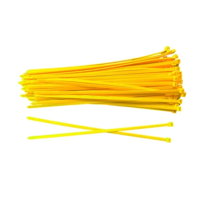 Afbeelding van Kortpack Gele Kabelbinders 200mm X 4.8mm Geel (1000 Stuks (10 Zakjes Á 100 Stuks))
