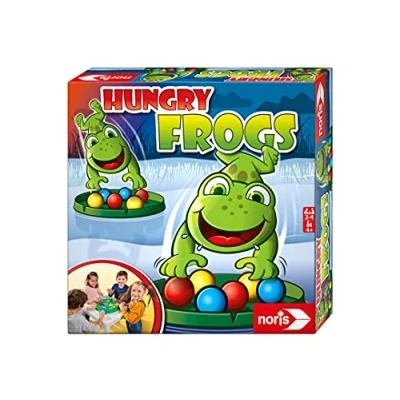 Afbeelding van Noris Spel Hongerige Kikkers Actiespel