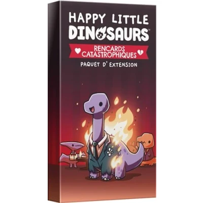 Afbeelding van Asmodee TeeTurtle Happy Little Dinosaurs: Catastrofale datums Bordspellen Kaartspellen Volwassenen en kinderen vanaf 8 jaar 2 tot 4 spelers Franse versie