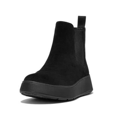 Afbeelding van FitFlop F Mode Enkellaars Zwart