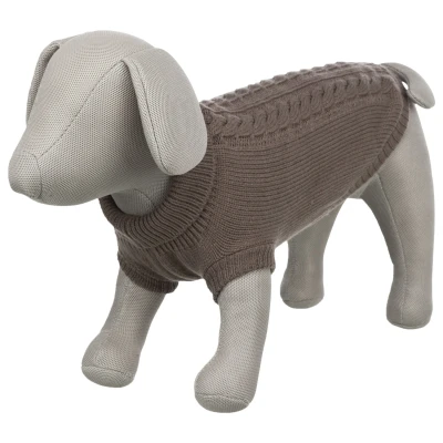 Afbeelding van Trixie Trui Kenton Taupe Hondenkleding 60 cm
