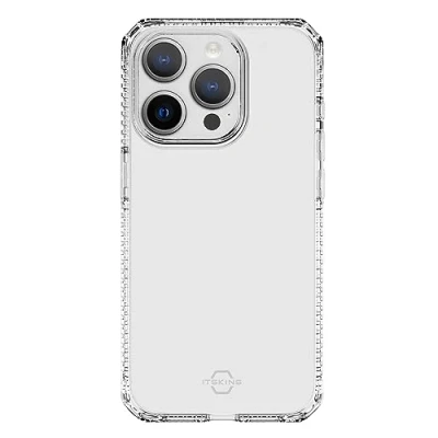 Afbeelding van ITSkins SpectrumClear R Doorzichtig Telefoonhoesje geschikt voor Apple iPhone 15 Pro Hoesje Flexibel TPU Backcover Shockproof Transparant