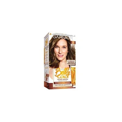 Afbeelding van GARNIER haarverf permanente kleur belle color 21 lichtbruin goud