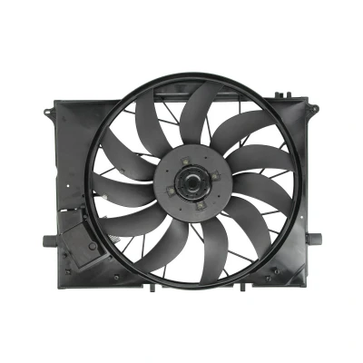 Afbeelding van THERMOTEC D8M004TT Radiator Ventilator 525 12 380 Met ventilatorraamwerk besturingseenheid MERCEDES BENZ: S Class Saloon