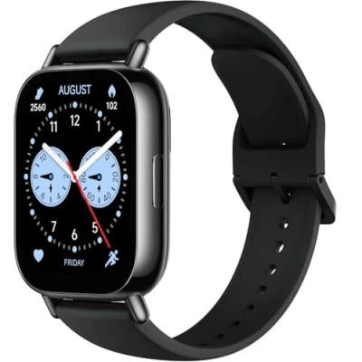 Afbeelding van Xiaomi Redmi Watch 5 Lite Smartwatch, vierkant, met bluetooth oproepen, 1,96 inch AMOLED display, waterdicht, 18 dagen batterijduur, 150 sportmodi, zwart