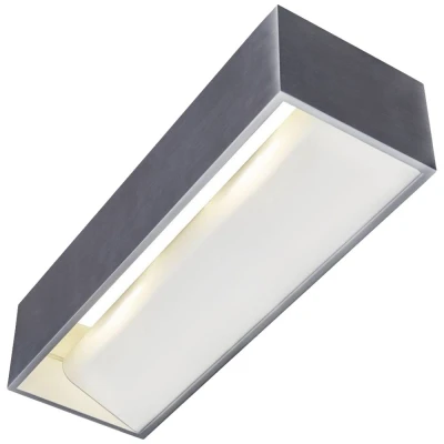 Afbeelding van SLV LOGS IN L 1002843 LED wandlamp vast ingebouwd 17 W Aluminium