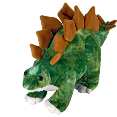 Afbeelding van Wild Republic 15489 pluche dier dinosaurus stegosaurus 25 cm