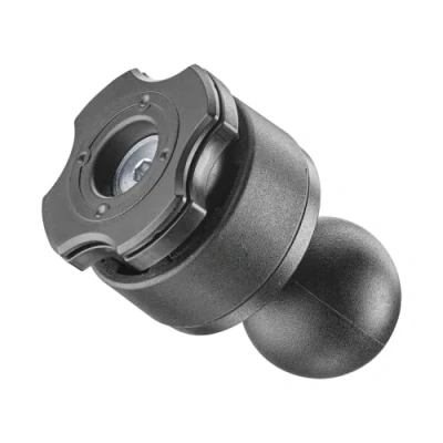 Afbeelding van Interphone Sistema Modulaire Quiklox Supporto Porta Cellulare Moto Adattatore Compatibel RAM B Size (1 inch) via ondersteuning Aggancio Regolabile 360 Sgancio Rapido