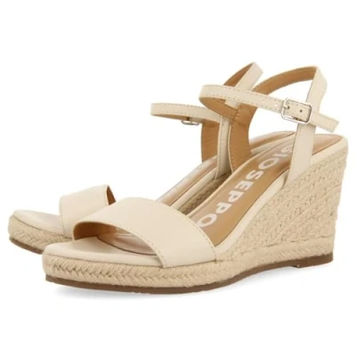 Afbeelding van Gioseppo Zhepe Espadrilles, Dames, Maat: 41, Off white Leer
