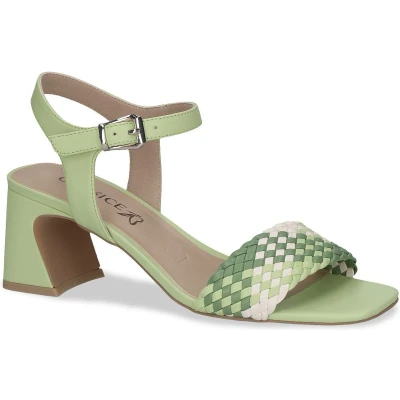 Afbeelding van Caprice Sandalen, Dames, Maat: 39, Green comb Kunststof