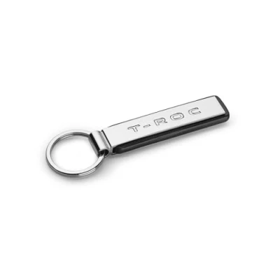 Afbeelding van Volkswagen T Roc sleutelhanger 2GA087010, metaal, zilverkleurig, zwart, eenheidsmaat, modern, zilver., Modern