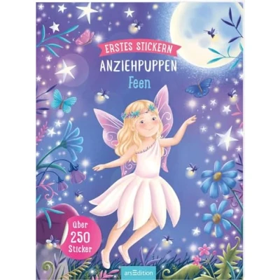 Afbeelding van Erstes Stickern Anziehpuppen Feen