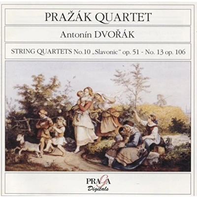 Afbeelding van Digitals Dvorak: String Quartets 10 &amp; 13 / Prazak Quartet