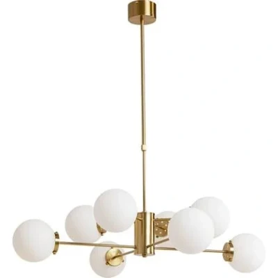 Afbeelding van KARE Heavenly hanglamp goud, 8 lamps