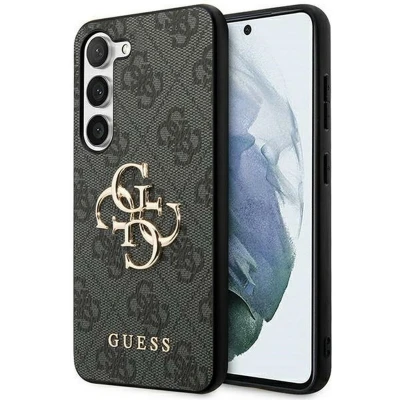 Afbeelding van Guess 4G Metal Logo Back Case Geschikt voor Samsung Galaxy A55 (A556) Grijs