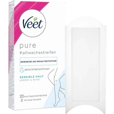 Afbeelding van Veet cold wax strips voor de gevoelige huid 1 pakje = 20