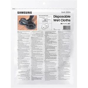 Afbeelding van Samsung VCA SPA95/GL Wegwerpdoekjes Spray Spinning Sweeper Ø 17 cm, wit, 20 stuks