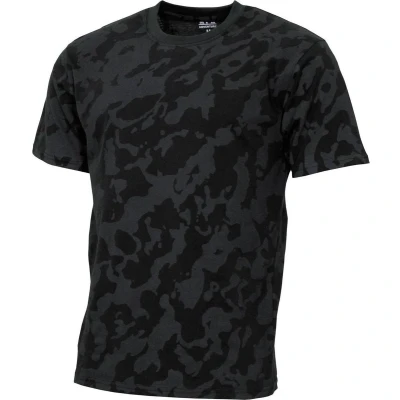 Afbeelding van MFH US T shirt &quot;Streetstyle&quot; Night camo 145 g/m² MAAT L