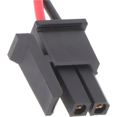 Afbeelding van Batterij voor noodlicht NiMH 4.8V 1100mAh F2 + 2 Mignon AA met 150 mm kabel &amp; stekker vervangt Inotec 890014