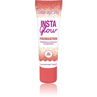Afbeelding van Miss Sporty Instaglow Foundation 002 Light