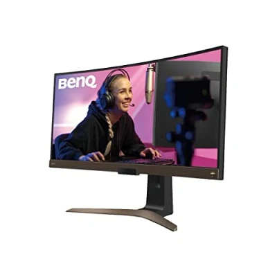 Afbeelding van BenQ Curved Gaming Monitor EW3880R IPS UltraWide QHD+ HDR USB C 60W Compatibel voor MacBook Pro M1 38 inch
